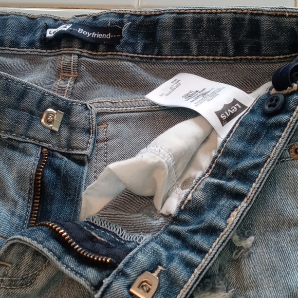 Levis Boyfriend Jeans 14 Reg Junior - Picture 7 of 11